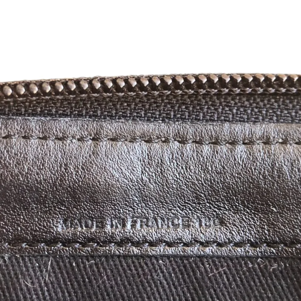Dunhill Black Canvas Leather Wallet